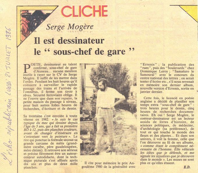 article l'écho républicain 21 juillet 1986