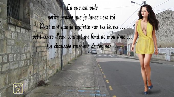 La rue est vide