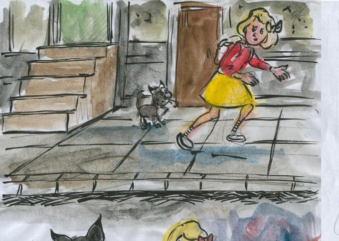 étude et storyboard