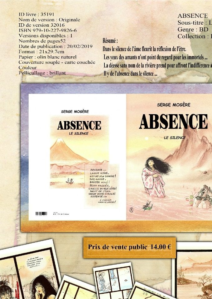 Catalogue publications Serge Mogère 2019 20