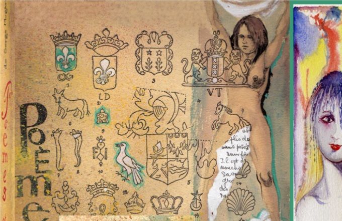  quatrième & première de couverture-recueil de textes poétiques illustrés