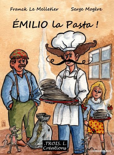 Emilio la pasta-Copyrights 2020 TROIS L. Creations
Un conte racontant l'histoire d'un homme qui voulait éradiquer la faim dans le Monde ...