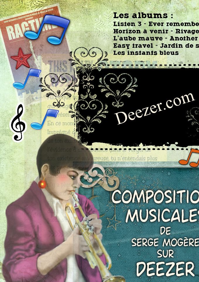 Compositions musicales de Serge Mogère sur DEEZER