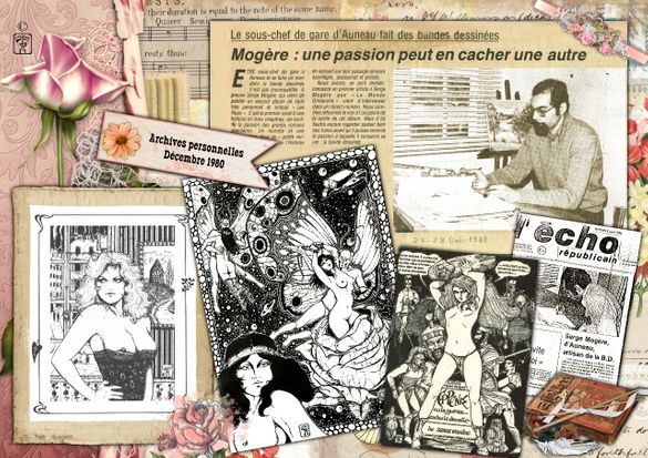 Mogère - une passion la BD - archives personelles décembre 1980